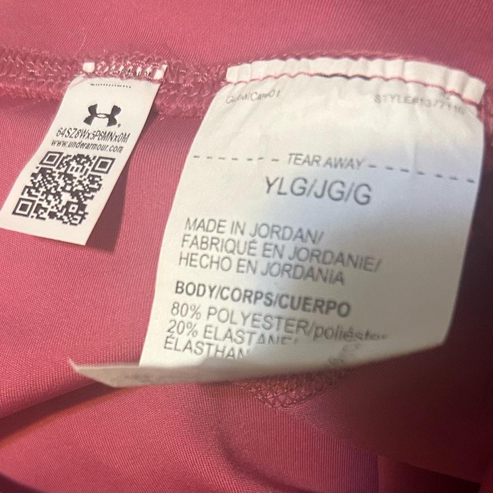 Under Armour Rose Pink Activewear - Picture 4 of 9